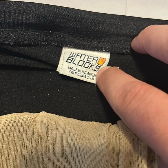 Waterblocks Medium Black Swim Brief - made in USA - Picture 2 of 5